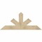 Ekena Millwork Saratoga Rough Sawn Timber Gable Bracket, Douglas Fir, 60"W x 25"H x 4"D x 6"F, 10/12 Pitch GBW060X25X0406SAR00RDF - alternate 1
